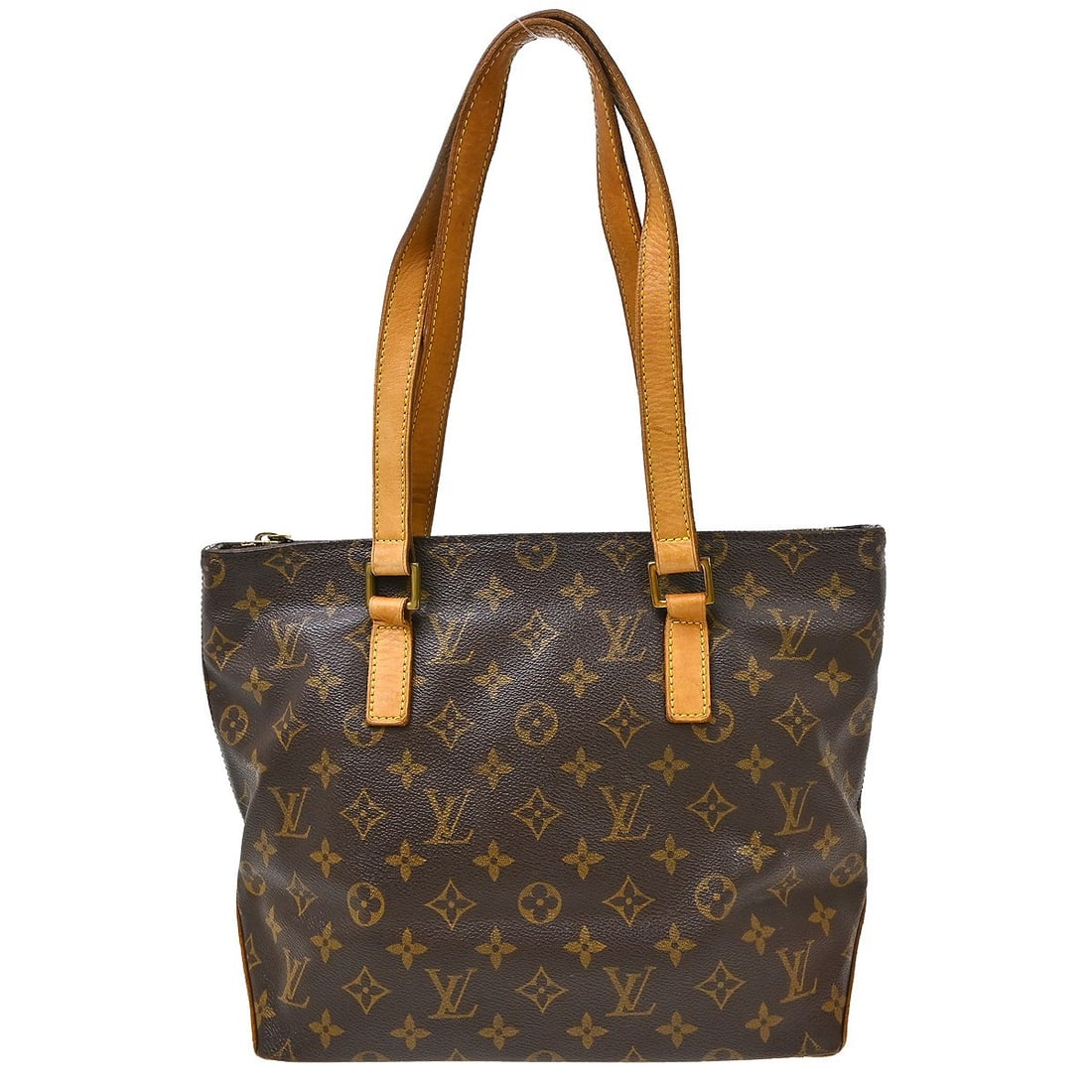 Louis Vuitton Cabas Piano Brown Canvas Handbag (1 of 18)