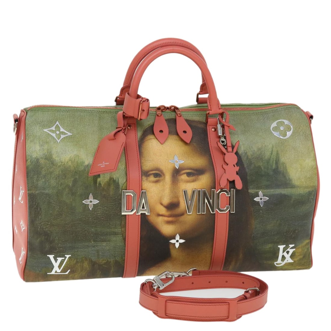 Louis Vuitton M43377 Keepall 50 Bandouliere Pink Boston Bag (1 of 18)