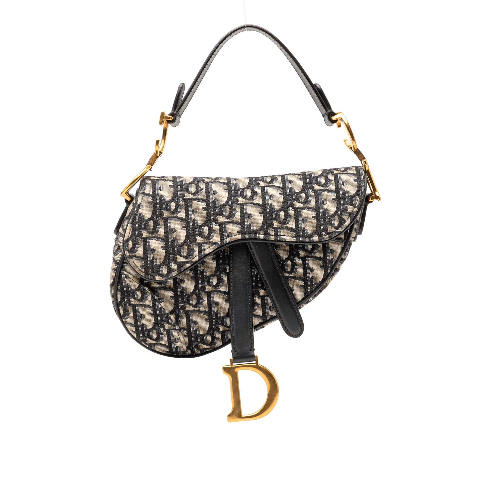 Dior Mini Oblique Canvas Saddle Bag Blue Italy: Dior Mini Oblique Canvas Saddle Bag Blue Italy Introducing the Dior Mini Oblique Canvas Saddle Bag, an elegant accessory crafted from durable canvas. This stylish bag features a flat leather handle an