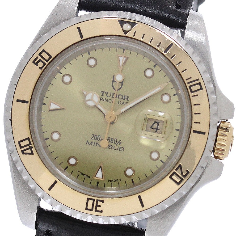 TUDOR Prince Date Mini Sub 73193 Automatic Unisex Wristwatch (1 of 6)