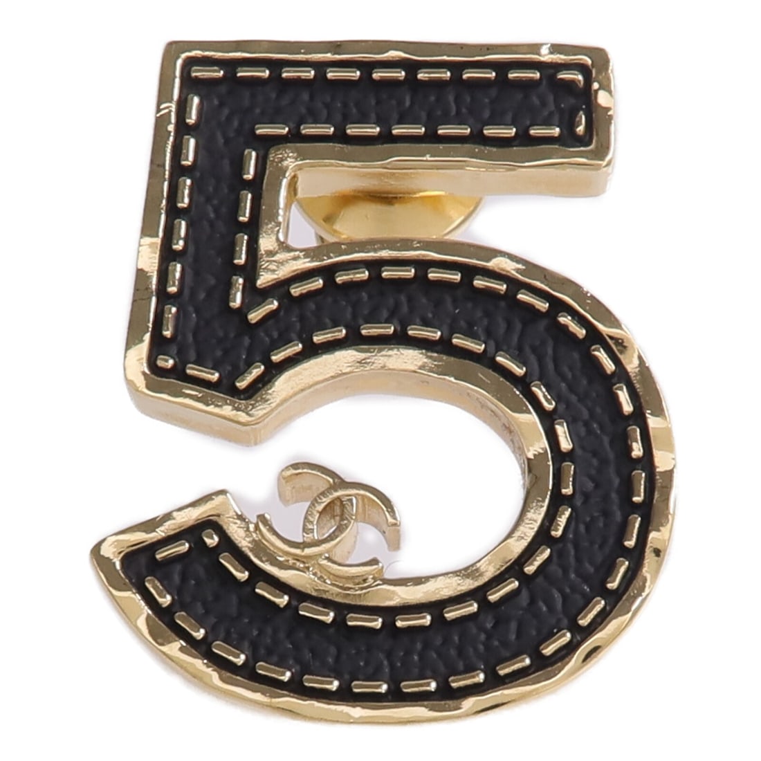 CHANEL CC Metal Brooch Gold and Black: CHANEL CC Metal Brooch Gold and Black CHANEL CC brooch in gold and black metal with a classic logo design. Made in France, this women's brooch is offered in very good condition and comes with no acces