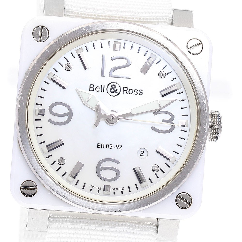 Bell and Ross BR03-92 Aviation Altimeter mens automatic date watch (1 of 6)