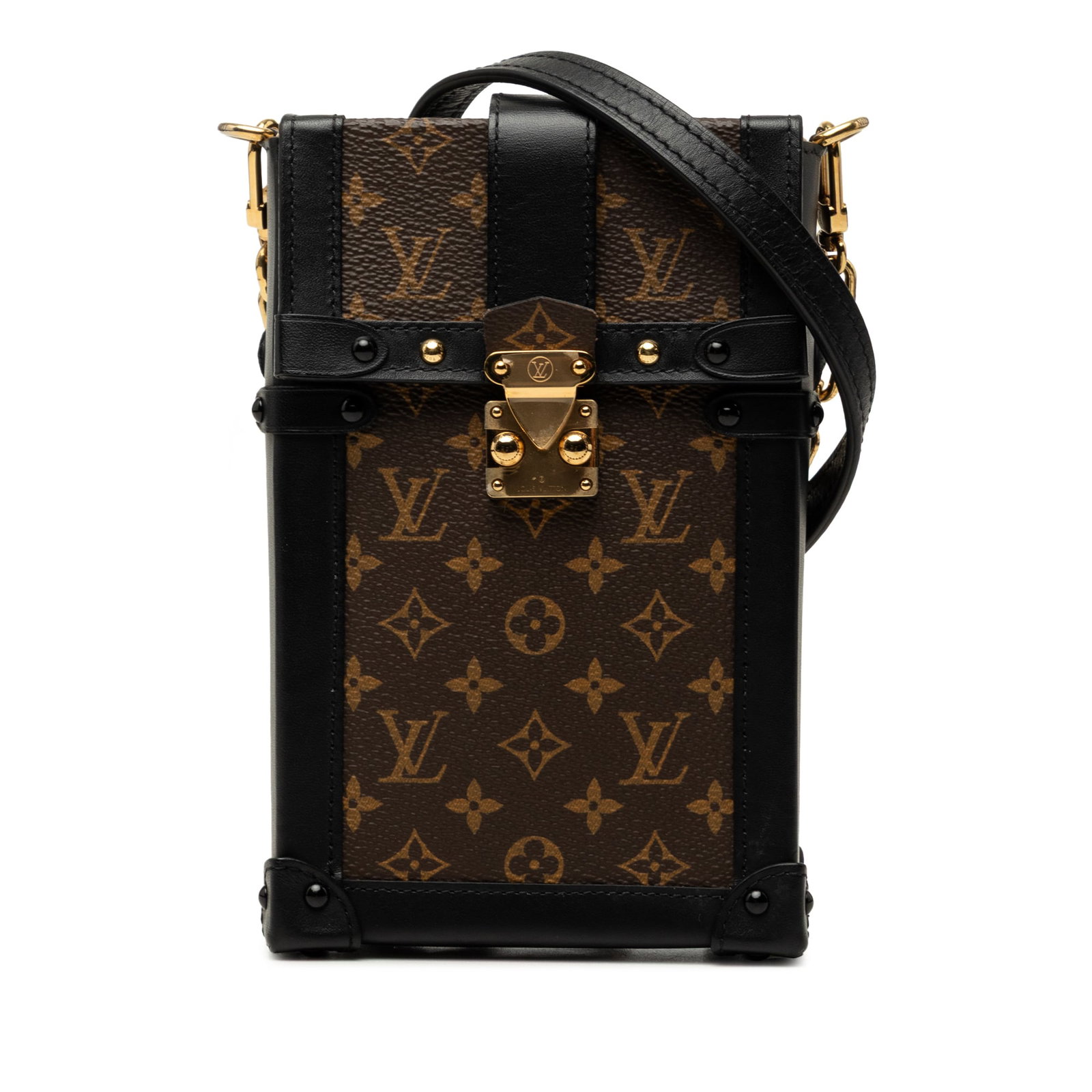 Louis Vuitton Pochette Trunk Verticale Monogram Shoulder Bag (1 of 6)