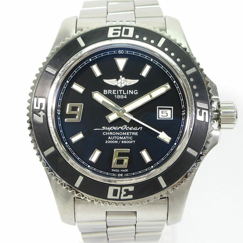 Breitling Superocean 44 Mens Automatic Analog Wristwatch A1739102 BA77 (1 of 16)