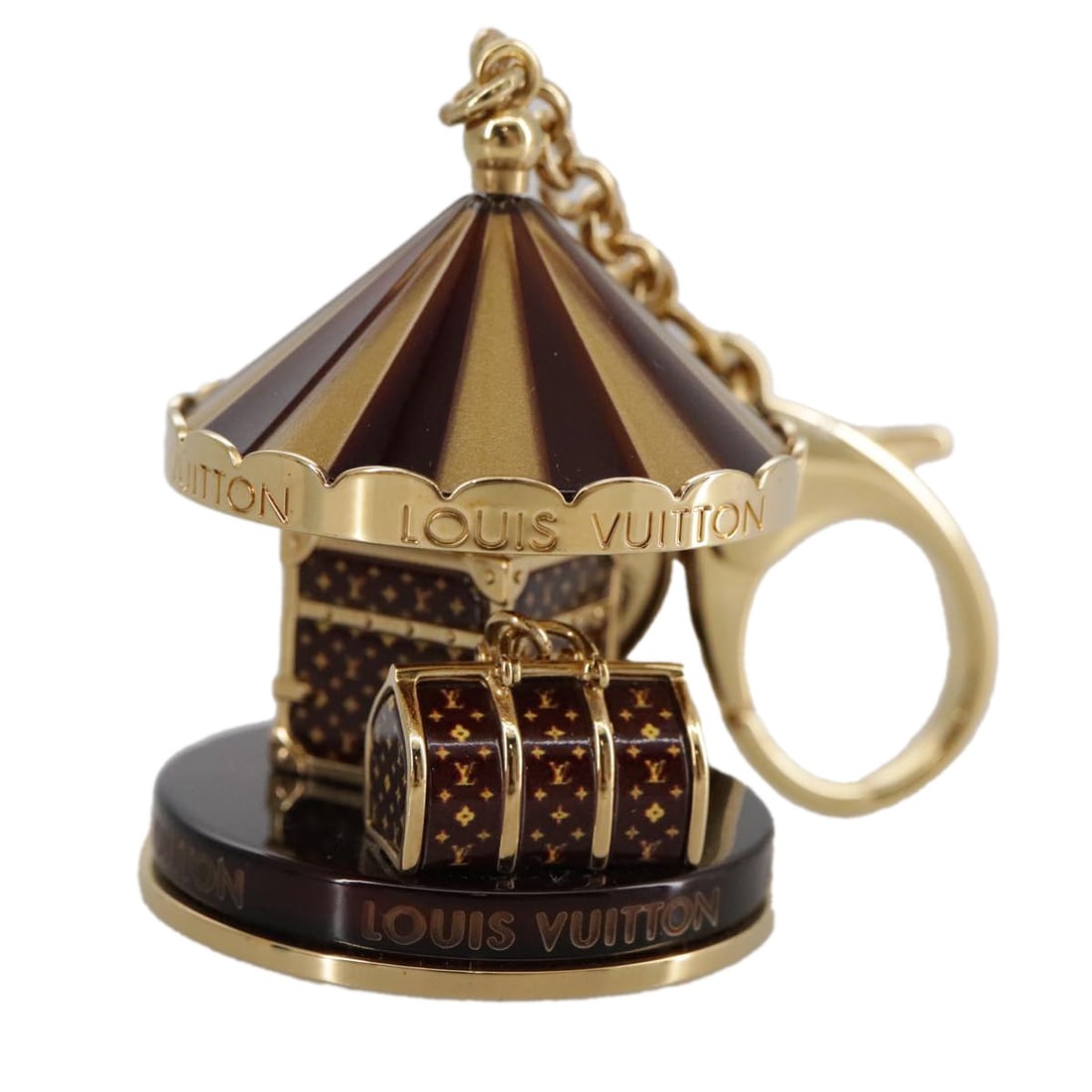 Louis Vuitton M66782 Bijoux Sac Carrousel Gold Metal Charm (1 of 16)