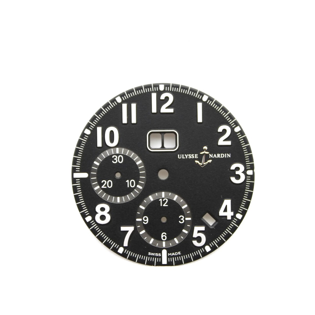 Ulysse Nardin Marine Annual Chronograph Dial 513-22 Black Luxury: Ulysse Nardin Marine Annual Chronograph Dial 513-22 Black Luxury Enhance your Ulysse Nardin watch with this Marine Annual Chronograph Dial (Model 513-22). Featuring a sleek black color, this luxury di