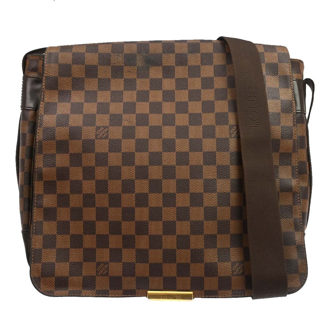 Louis Vuitton Bastille unisex brown canvas bag: Louis Vuitton Bastille unisex brown canvas bag Louis Vuitton Bastille Damier shoulder bag in brown canvas with a unisex design. Made in Spain, this piece is presented in good condition with light scra