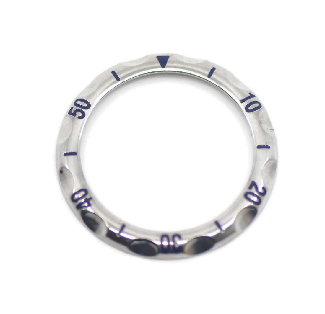 Chopard 35mm Authentic Stainless Steel Bezel: Chopard 35mm Authentic Stainless Steel Bezel This Chopard Stainless Steel Bezel is a high-quality accessory designed for durability and style. Crafted from premium stainless steel, it measures 35mm in