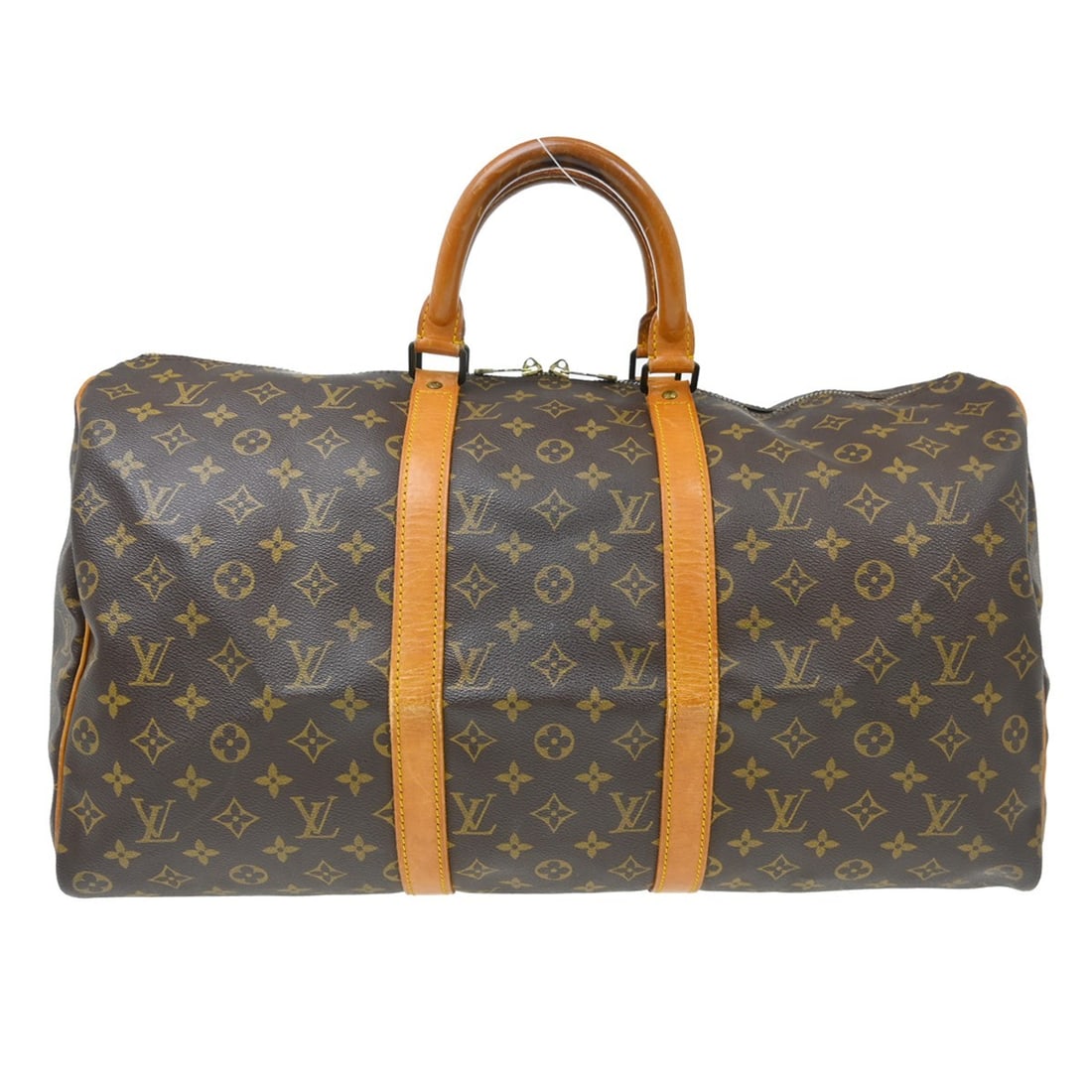 Louis Vuitton Keepall Unisex Brown Monogram Canvas Travel Bag: Louis Vuitton Keepall Unisex Brown Monogram Canvas Travel Bag Vintage Louis Vuitton Keepall in brown monogram canvas. This unisex travel bag is made in France and remains a classic silhouette, present
