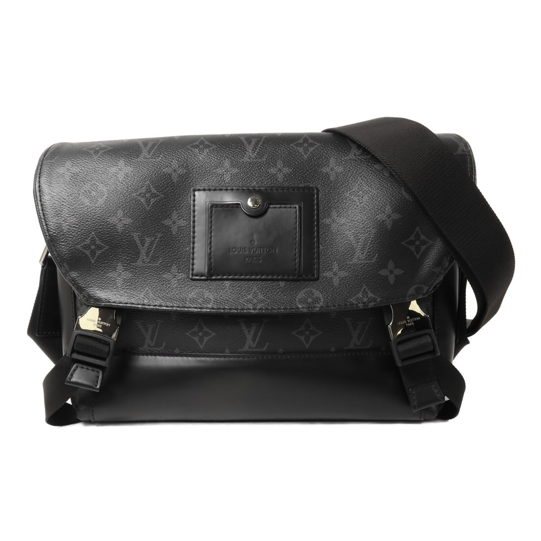 Louis Vuitton Voyager PM M40511 Messenger Shoulder Bag Monogram Eclipse Black (1 of 15)