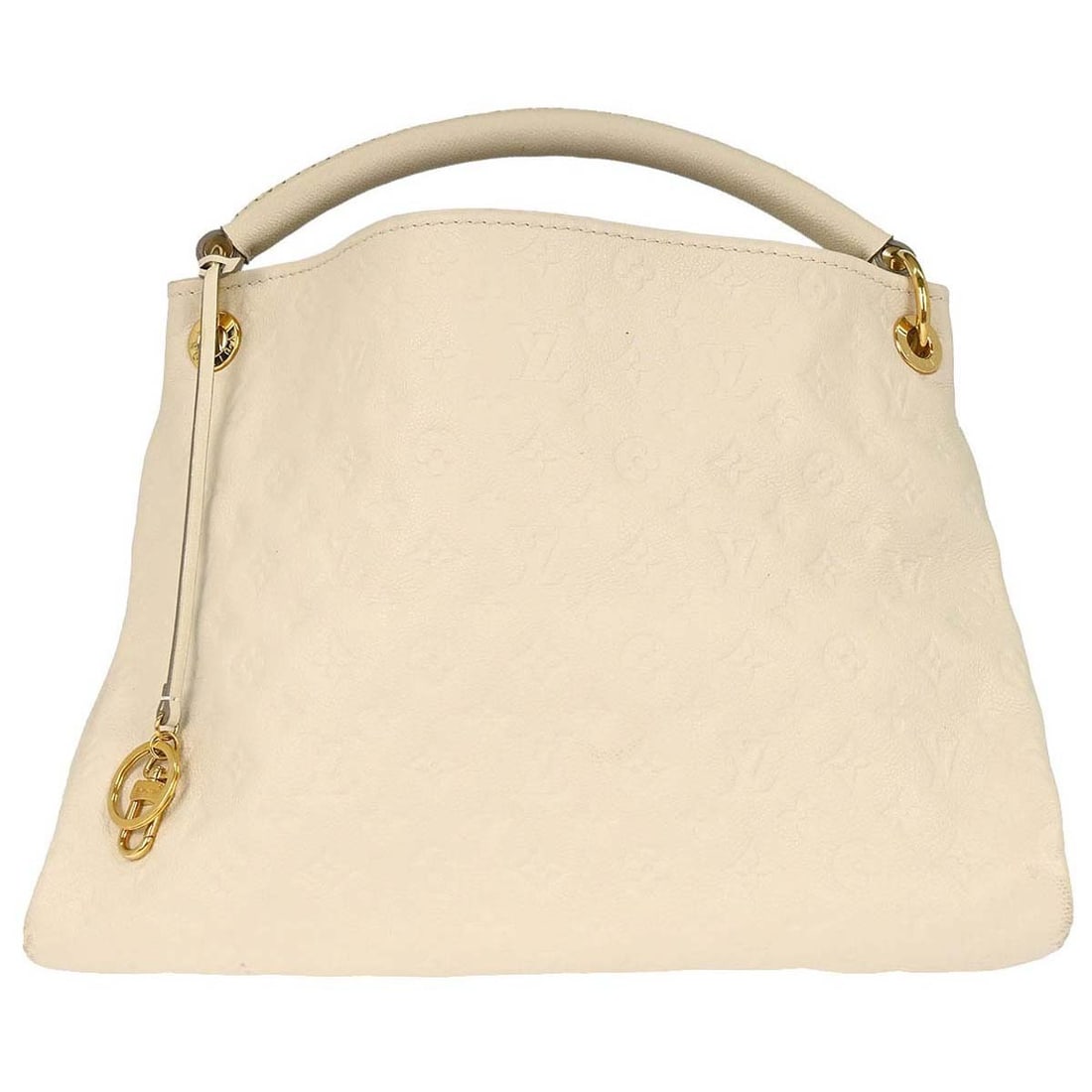 Louis Vuitton Artsy MM White Monogram Empreinte Leather Top Handle Bag (1 of 15)