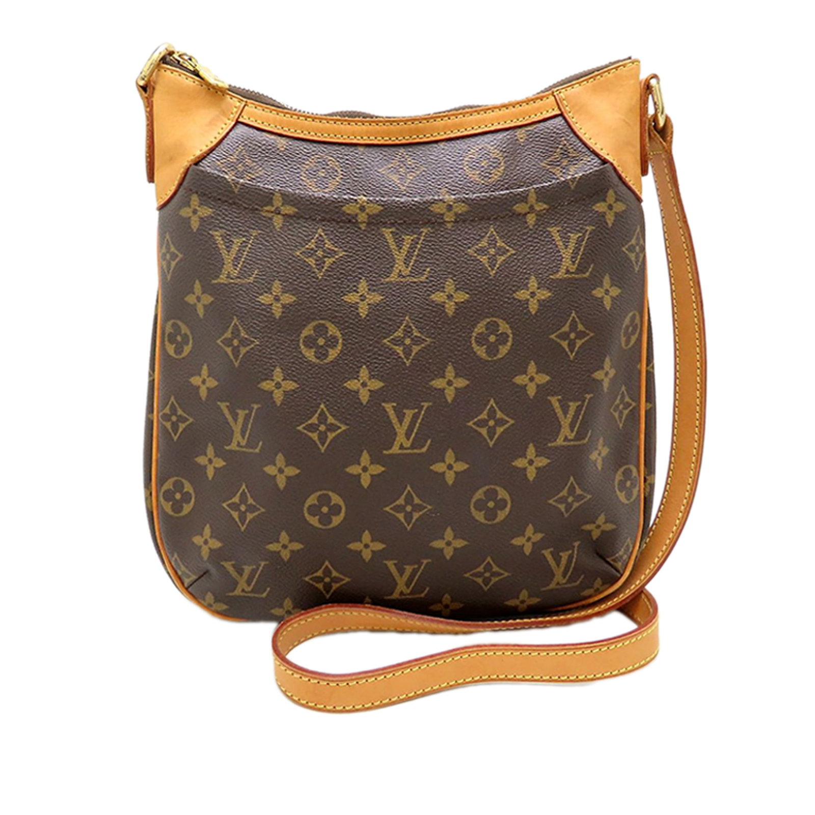 Louis Vuitton Odeon PM Monogram Canvas Shoulder Bag: Louis Vuitton Odeon PM Monogram Canvas Shoulder Bag This Louis Vuitton Monogram Odeon PM features the signature monogram canvas with vachetta leather trim and an adjustable flat vachetta leather strap