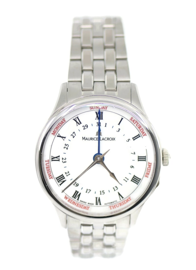 Maurice Lacroix Masterpiece MP6507 Automatic Stainless Steel Watch: Maurice Lacroix Masterpiece MP6507 Automatic Stainless Steel Watch Discover the elegance of the Maurice Lacroix Masterpiece Stainless Steel Watch MP6507, a stunning wristwatch that combines sophistica