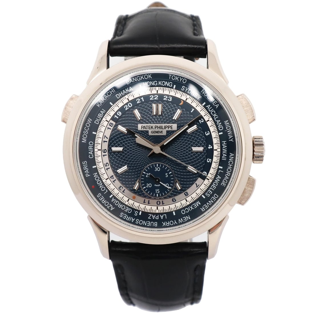 Patek Philippe 5930G-001 World Time White Gold Automatic Watch (1 of 5)