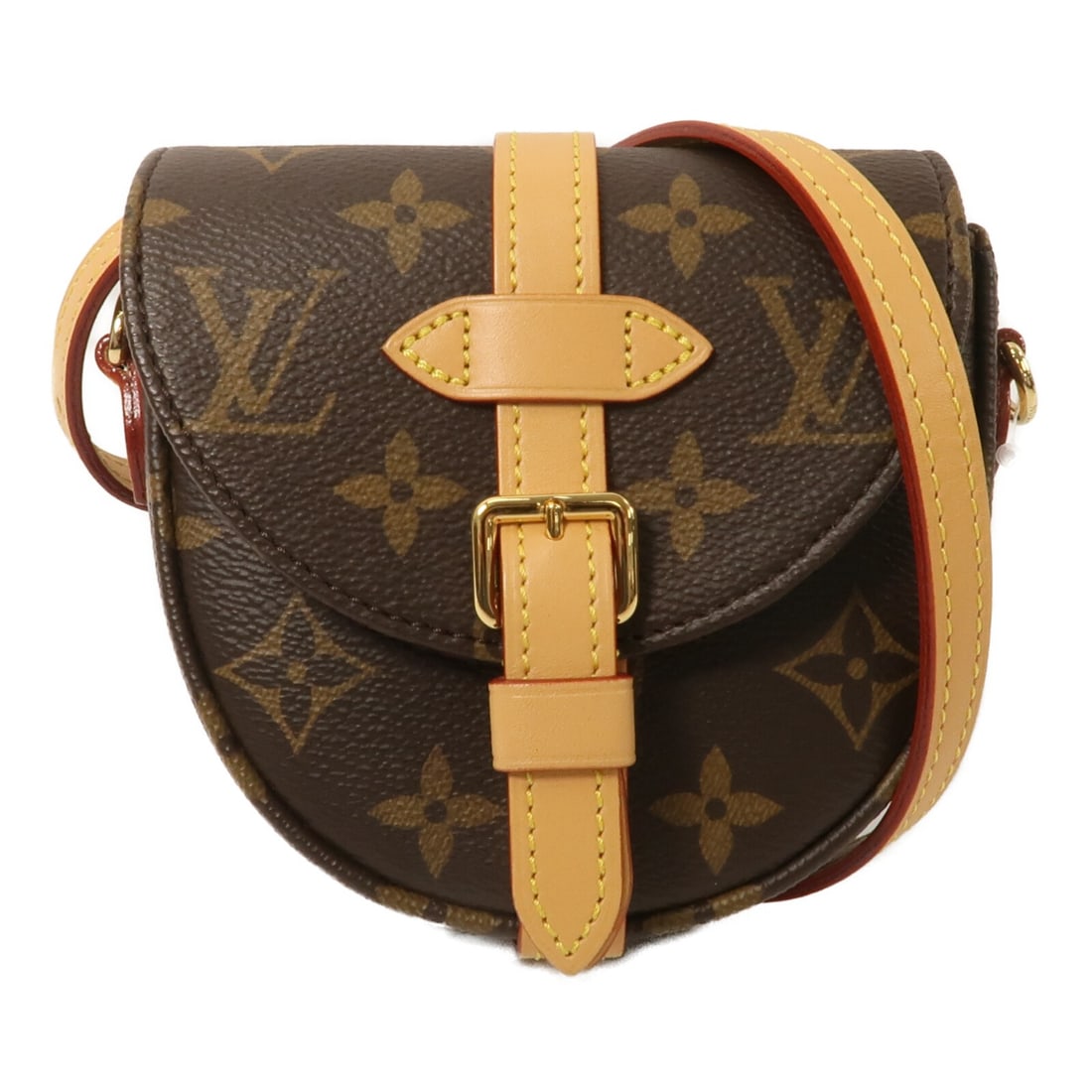 Louis Vuitton Micro Chantilly Monogram Shoulder Bag M46643 Brown: Louis Vuitton Micro Chantilly Monogram Shoulder Bag M46643 Brown A Louis Vuitton Micro Chantilly shoulder bag in brown Monogram and PVC coated canvas. It features gold-tone hardware, a magnetic pocket