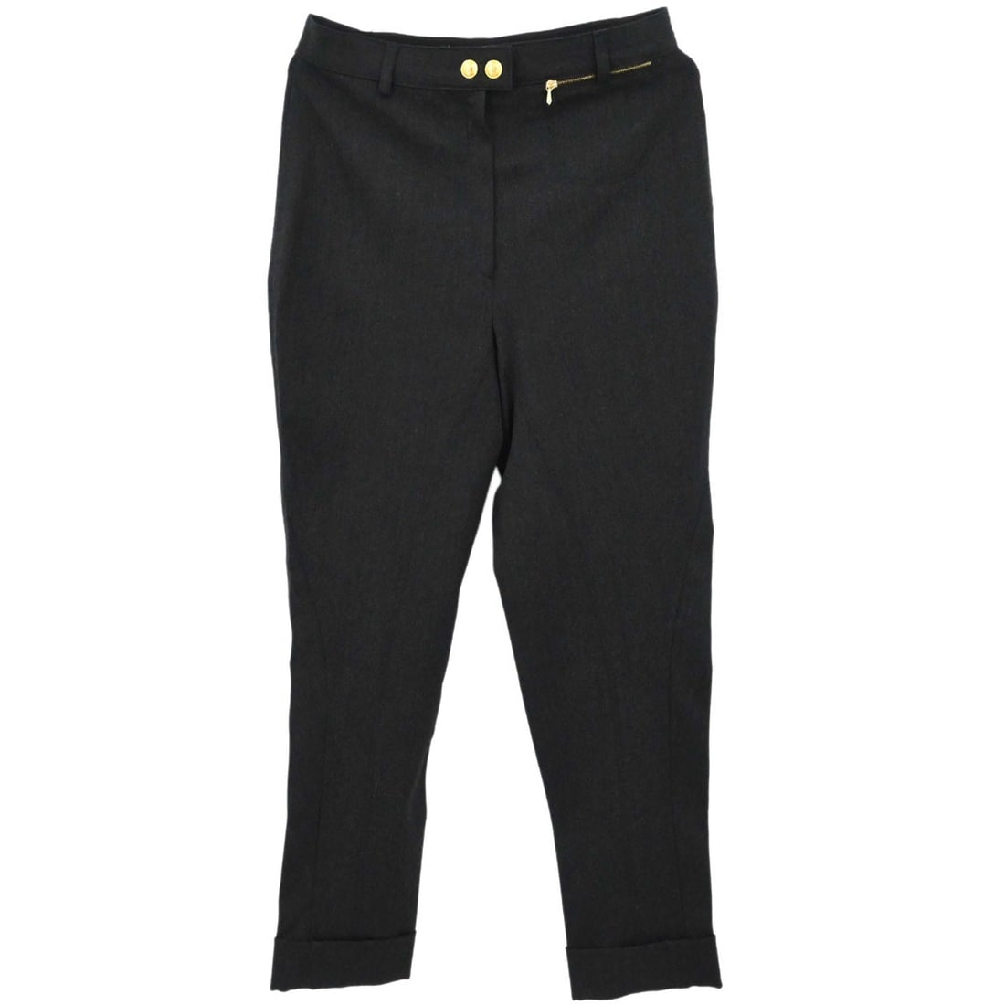 Gucci IT 44 Gray Wool Blend Ankle Pants Women (1 of 15)