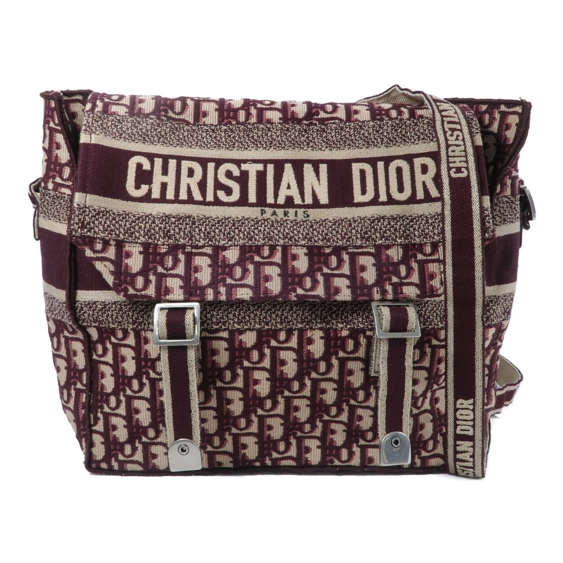 Dior Diorcamp Medium Red Canvas Shoulder Bag CD SHW: Dior Diorcamp Medium Red Canvas Shoulder Bag CD SHW Christian Dior Diorcamp medium shoulder bag in red canvas with CD SHW detailing. Made for women, this shoulder bag shows reasonable wear and tear co