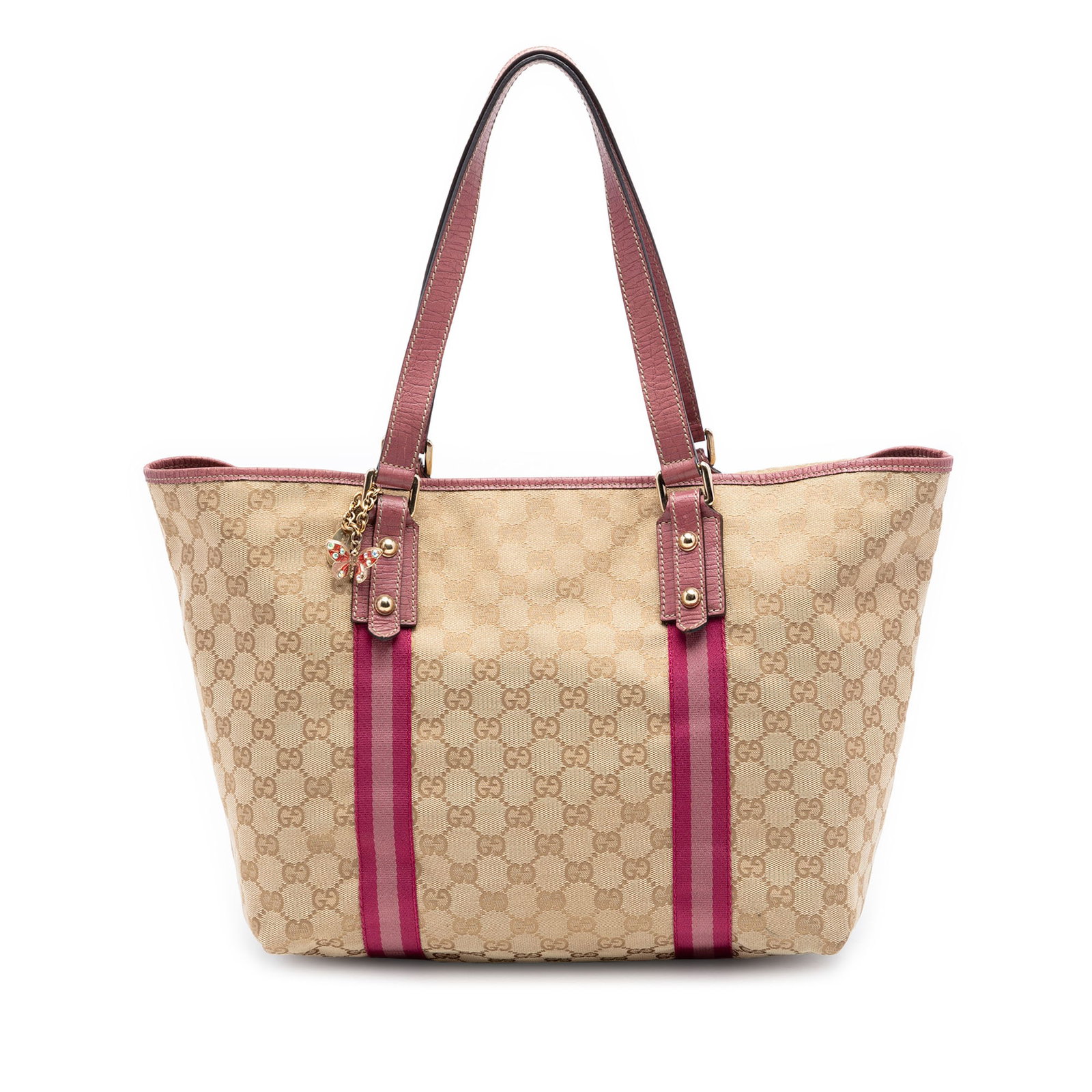 Gucci Jolicoeur Large GG Canvas Tote Bag Beige: Gucci Jolicoeur Large GG Canvas Tote Bag Beige Gucci Large GG Canvas Jolicoeur Tote with a canvas body, leather trim, and flat leather straps. The open-top design includes interior zip and slip pocket