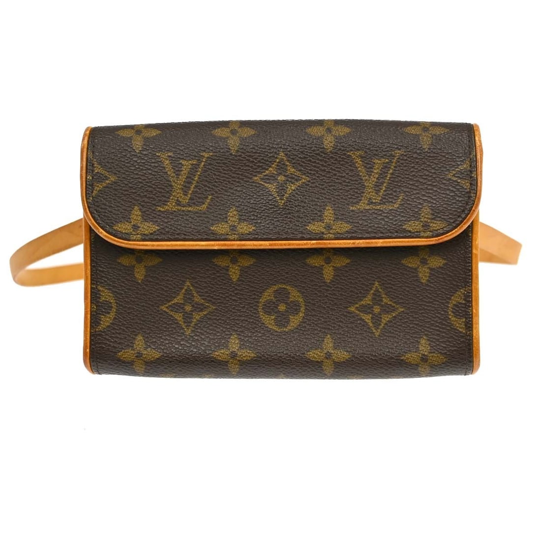 Louis Vuitton Florentine Waist Bag Monogram Canvas Brown: Louis Vuitton Florentine Waist Bag Monogram Canvas Brown Louis Vuitton Florentine Waist in brown monogram canvas. This women's waist bag is made in France and remains in good condition with visible we