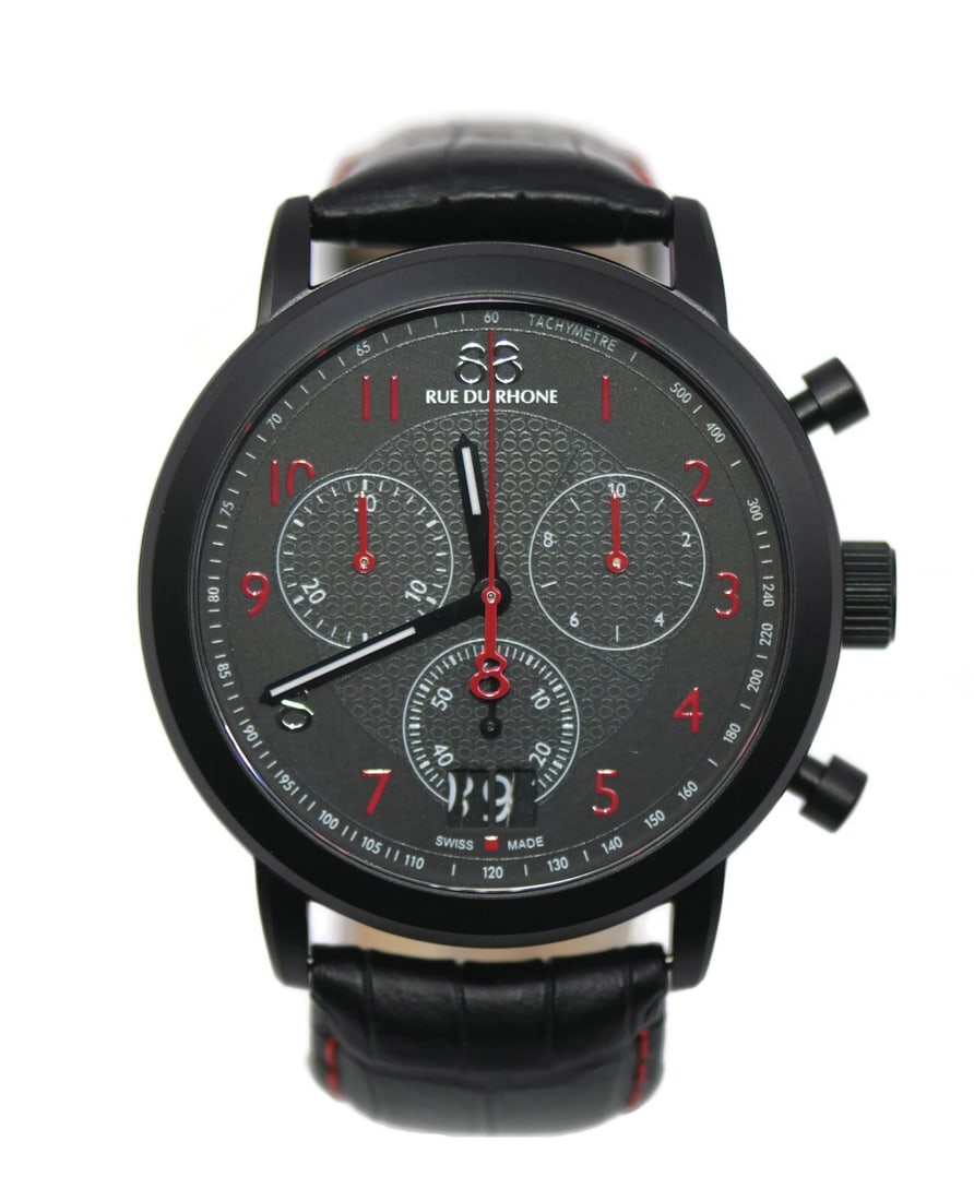 88 Rue Du Rhone Two Tone Stainless Steel Watch 45mm Ref 87WA130032 Authentic: 88 Rue Du Rhone Two Tone Stainless Steel Watch 45mm Ref 87WA130032 Authentic The Rue Du Rhone Two Tone Stainless Steel Watch is a sophisticated wristwatch designed for style and functionality. This ex