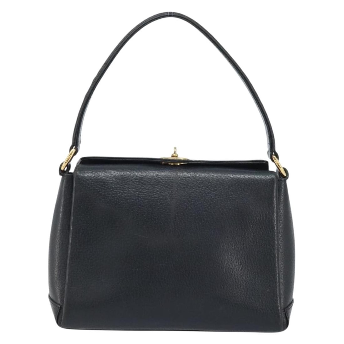 Gucci Vintage Convertible Bamboo Box Black Leather Handbag (1 of 18)