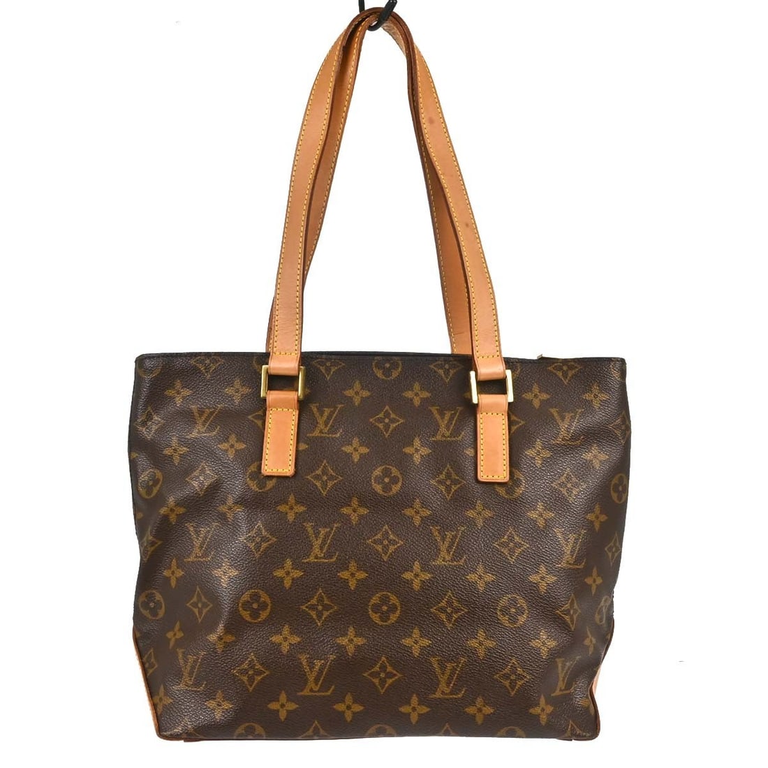 Louis Vuitton Cabas Piano Monogram Canvas Tote M51148 VI0071: Louis Vuitton Cabas Piano Monogram Canvas Tote M51148 VI0071 Louis Vuitton Cabas Piano hand tote bag in Monogram canvas and leather, made in France. This vintage medium tote features a zip closure, do