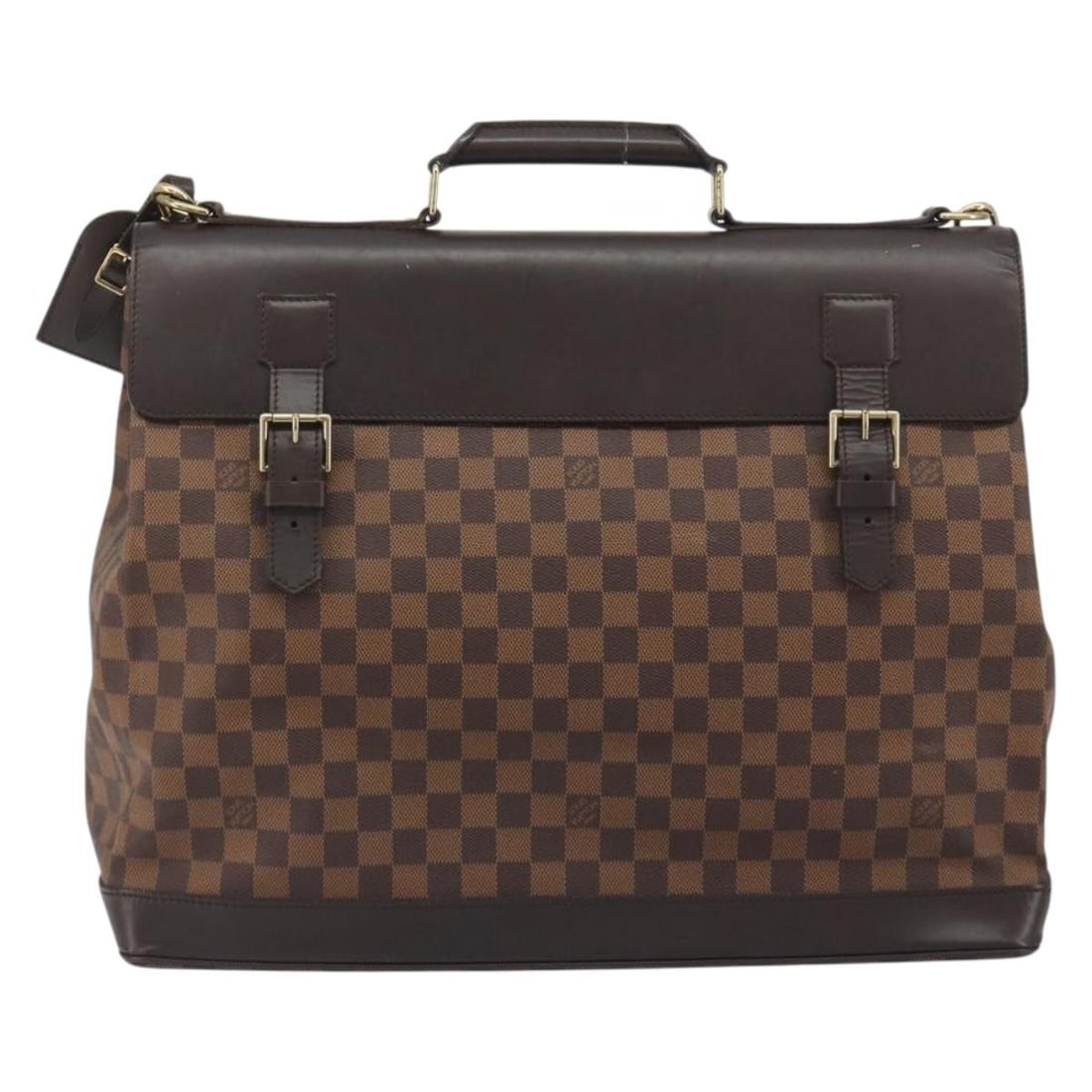 Louis Vuitton West End Damier canvas unisex bag brown (1 of 18)