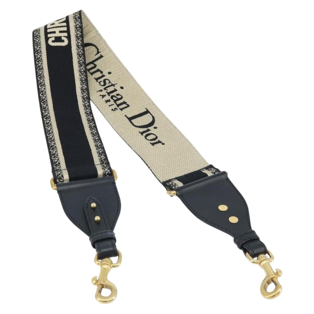 Christian Dior Navy Canvas Shoulder Strap Made in Italy: Christian Dior Navy Canvas Shoulder Strap Made in Italy Authentic Christian Dior shoulder strap in navy canvas for women. Made in Italy, this replacement strap shows reasonable wear and tear consisten
