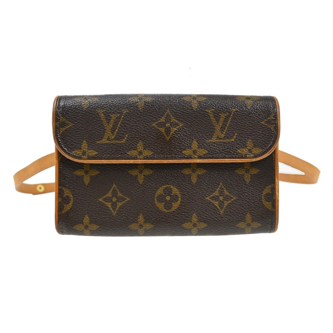 Louis Vuitton Florentine Waist Bag Monogram Canvas Brown: Louis Vuitton Florentine Waist Bag Monogram Canvas Brown Louis Vuitton Florentine Waist bag in brown monogram canvas. This piece is made in France and remains in good condition with visible wear. The 