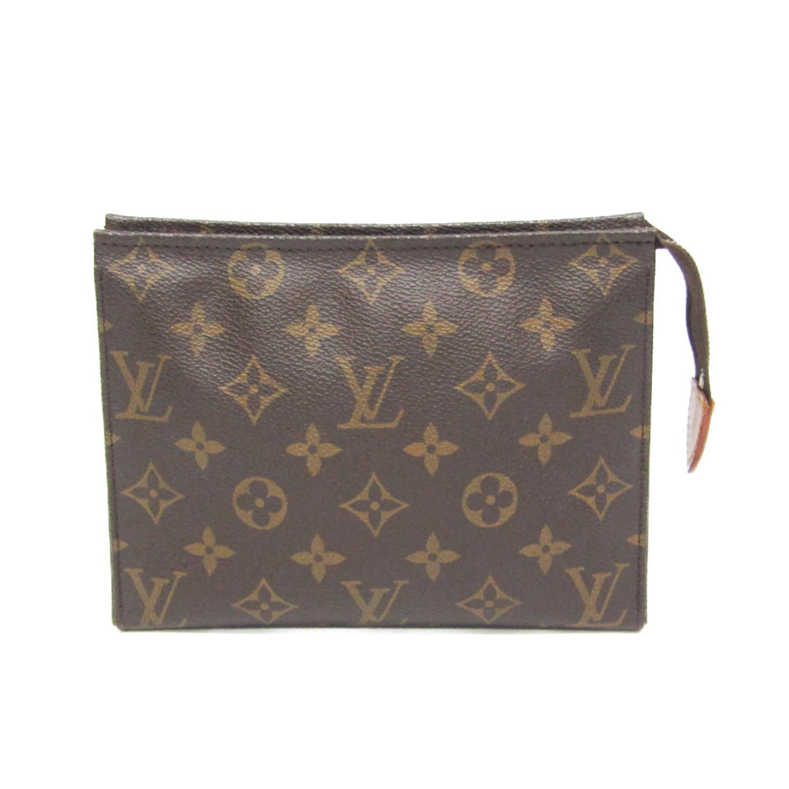 Louis Vuitton Monogram Canvas Toiletry Pouch: Louis Vuitton Monogram Canvas Toiletry Pouch This Louis Vuitton Toiletry Pouch features the iconic Monogram canvas in brown. Designed for unisex use, it offers a compact and practical solution for car