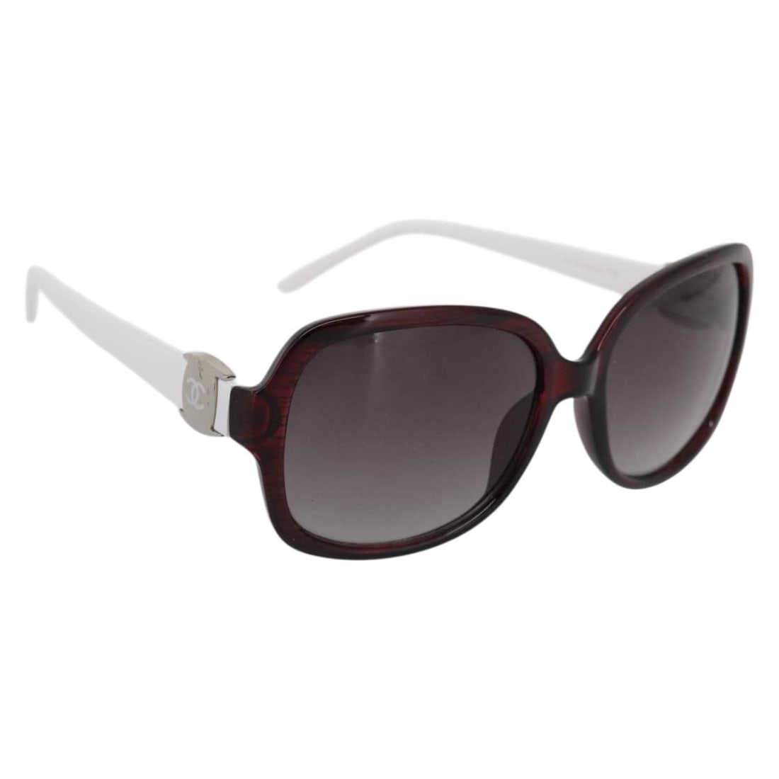 Chanel Logo CC White Plastic Accessory (1 of 6)