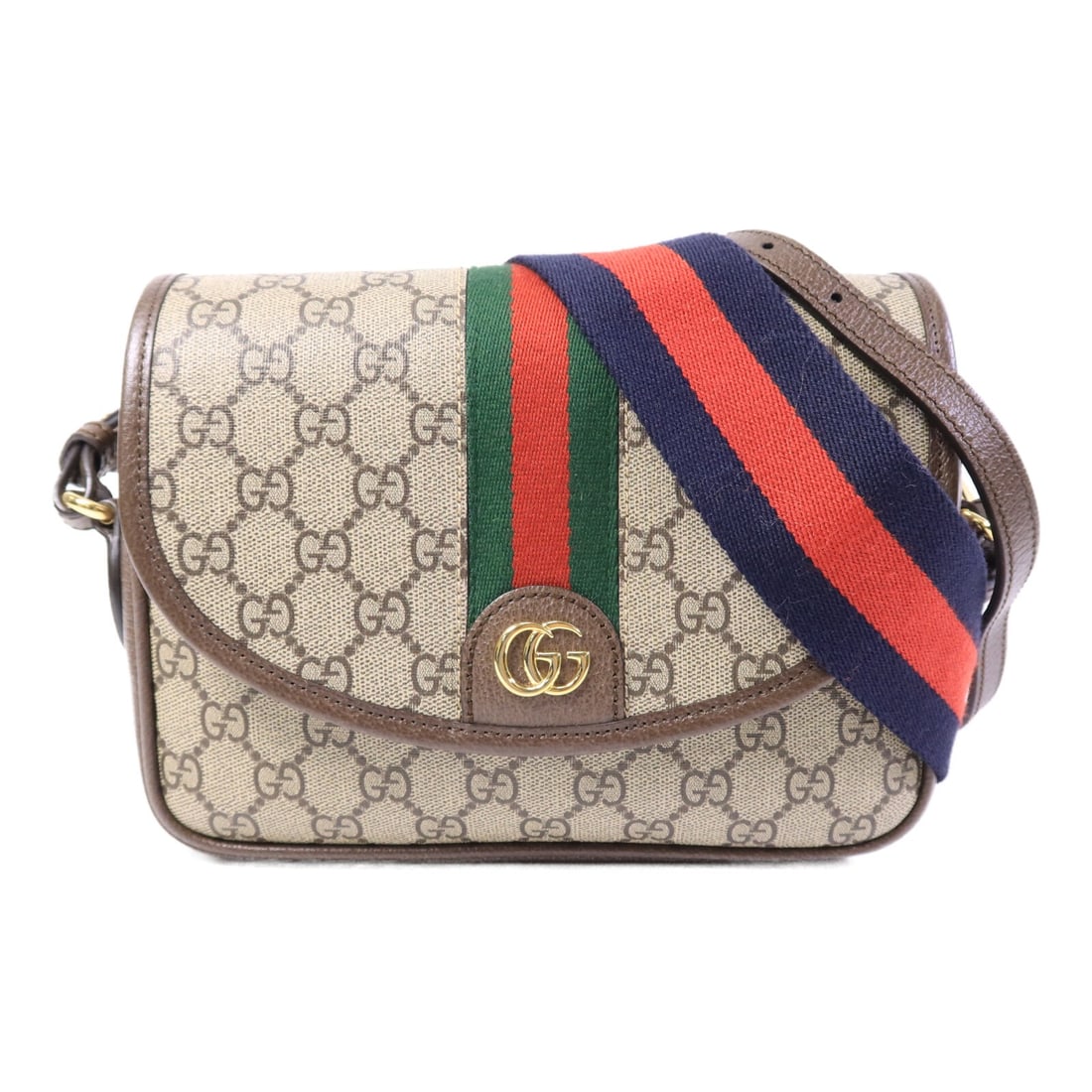 Gucci Ophidia GG Shoulder Bag 722117 Brown Coated Canvas: Gucci Ophidia GG Shoulder Bag 722117 Brown Coated Canvas GUCCI GG GHW Ophidia GG Shoulder Bag model 722117 in brown PVC coated canvas. This women's shoulder bag is made in Italy and features a leather