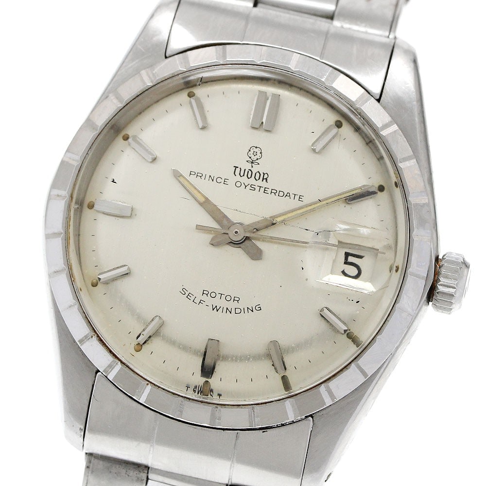 TUDOR Prince Oysterdate Ref 7966 Automatic Mens Stainless Steel Watch (1 of 9)