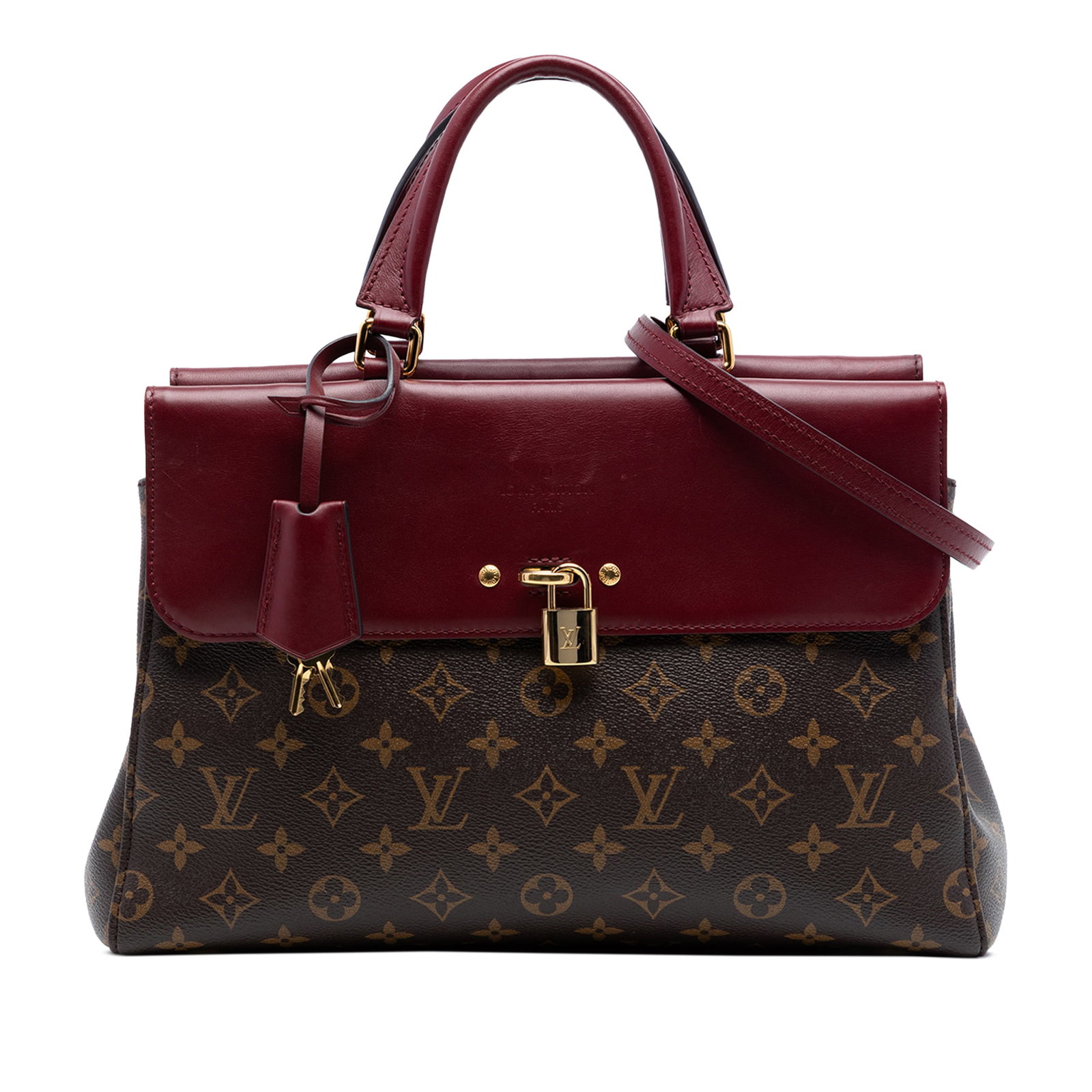 Louis Vuitton Venus Monogram Canvas Tote Bag: Louis Vuitton Venus Monogram Canvas Tote Bag This Louis Vuitton Monogram Venus bag features the iconic monogram canvas body with leather top handles and a detachable flat leather strap. It is designed