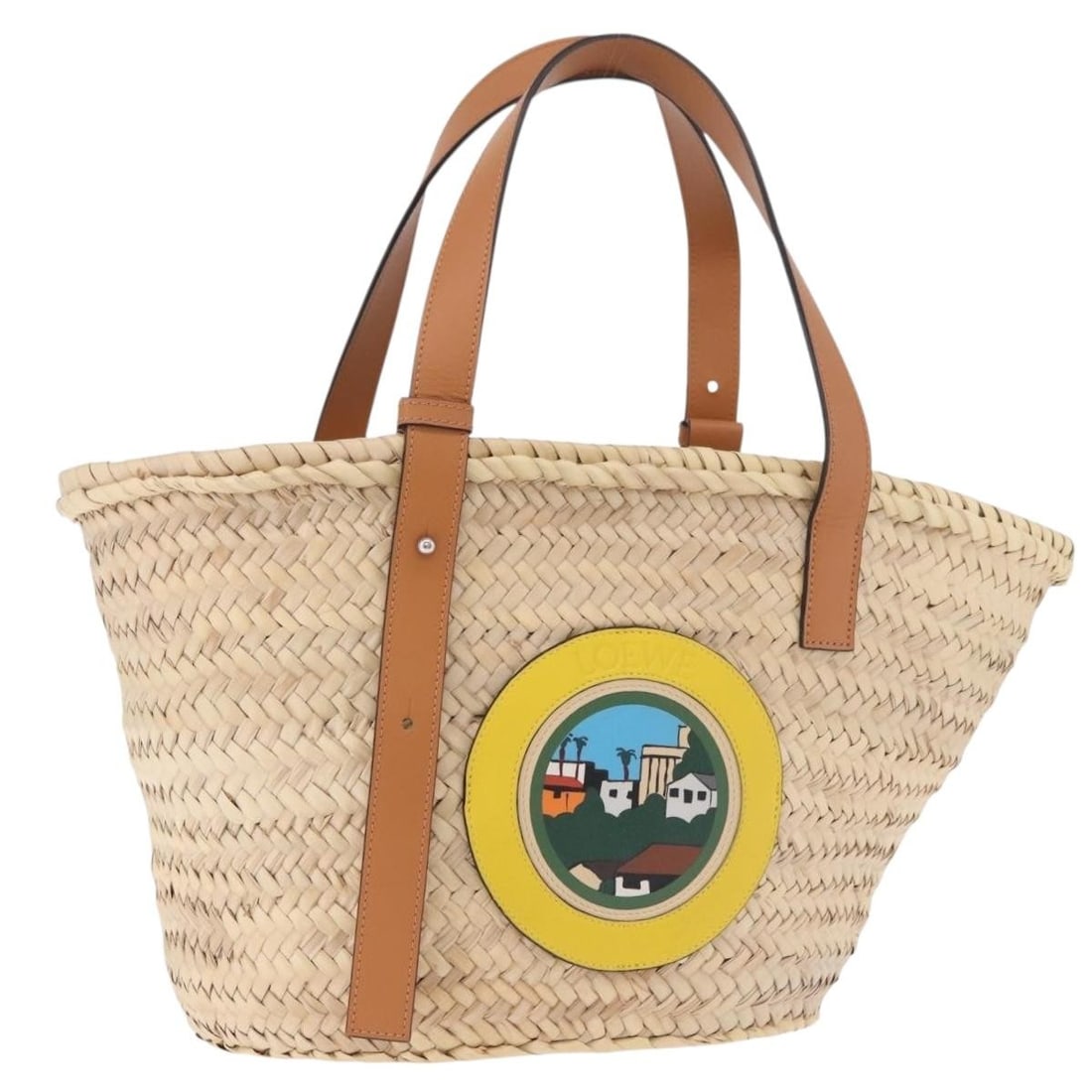 LOEWE Ken Price Collaboration Beige Wood Handbag Spain: LOEWE Ken Price Collaboration Beige Wood Handbag Spain LOEWE Ken Price Collaboration handbag in beige. This women's handbag was made in Spain and comes with only the item shown in the photo; item box 