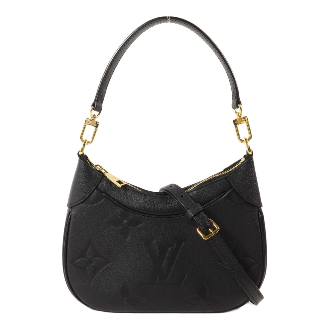 Louis Vuitton Bagatelle M46002 2way Shoulder Bag Black Monogram Empreinte (1 of 13)