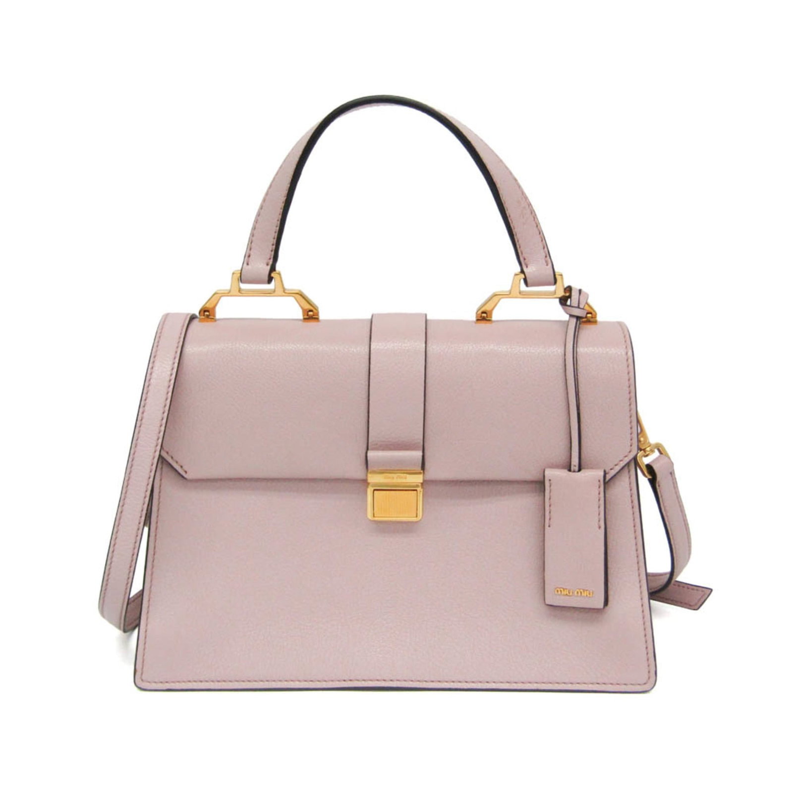 Miu Miu Madras Leather Top Handle Convertible Compartment Bag Pink: Miu Miu Madras Leather Top Handle Convertible Compartment Bag Pink Miu Miu Madras Convertible Compartment Top Handle bag in pink leather. This women's handbag is in good overall condition with a struc