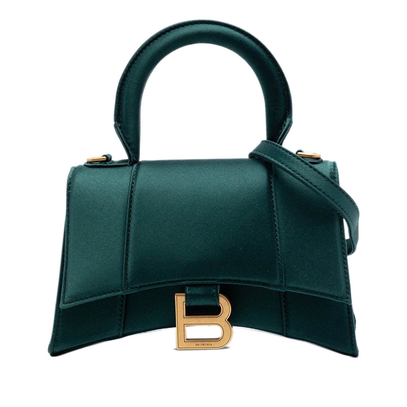 Balenciaga Hourglass XS satin top handle bag (1 of 6)