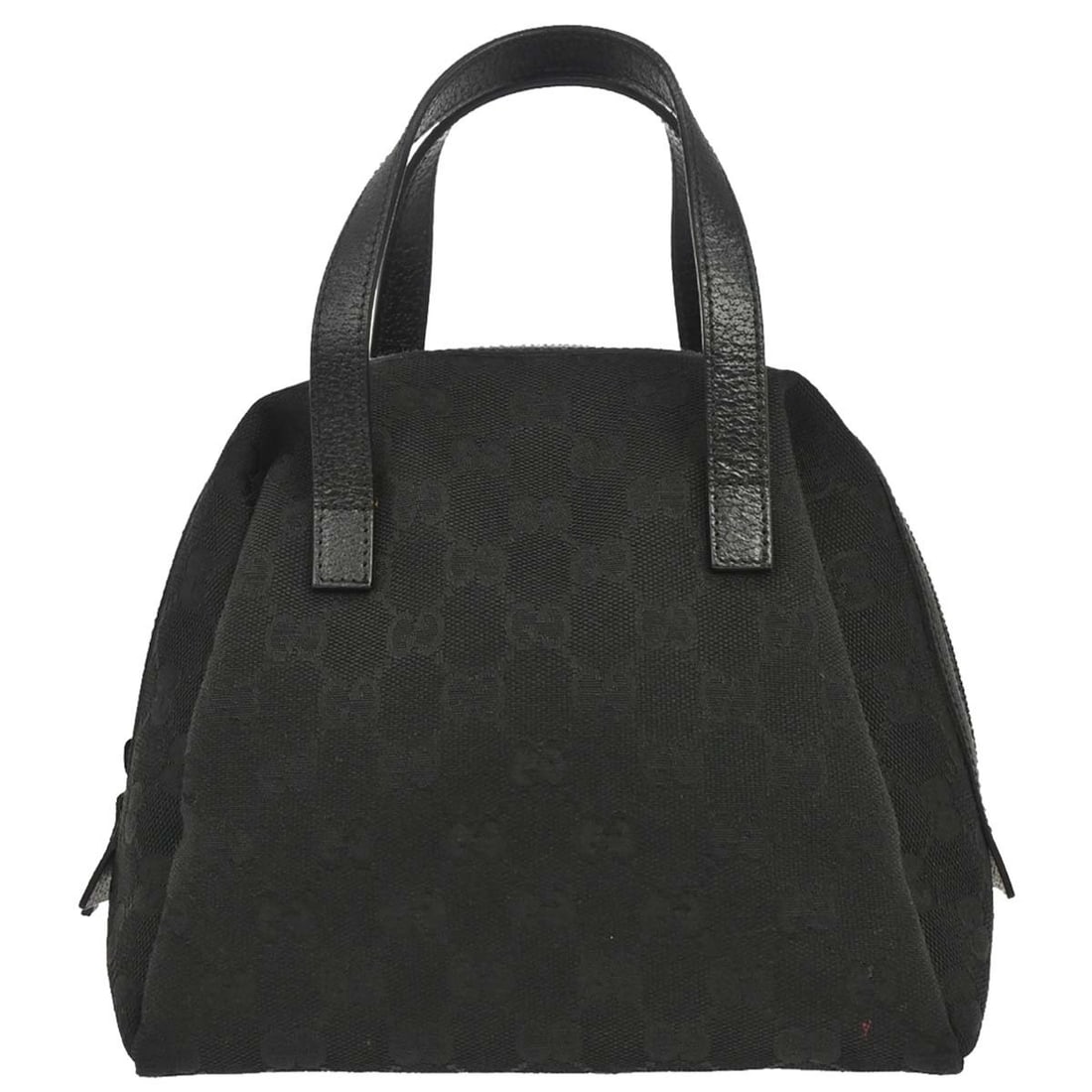 Gucci GG Canvas Mini Top Handle Bag Black 124542.2888 (1 of 15)