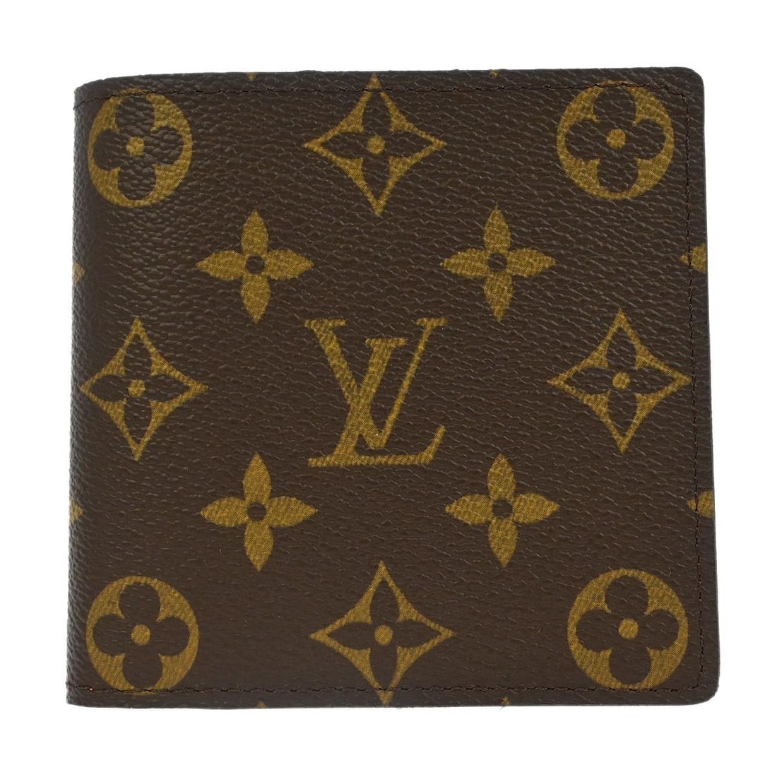 Louis Vuitton M61665 Monogram Canvas Folding Wallet Brown (1 of 7)