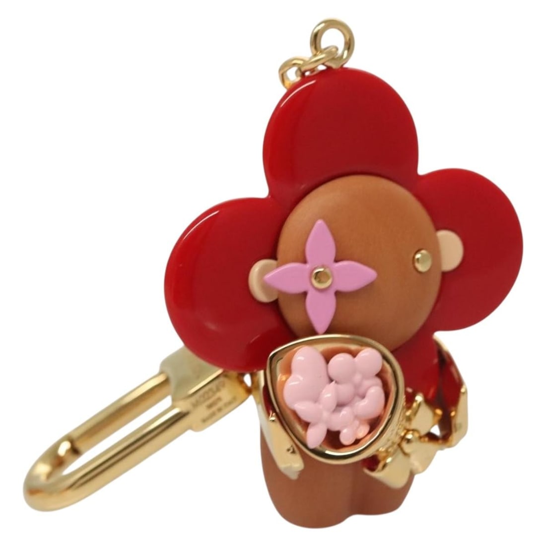 Louis Vuitton M02349 Vivienne Amour Red Monogram Canvas Charm (1 of 8)