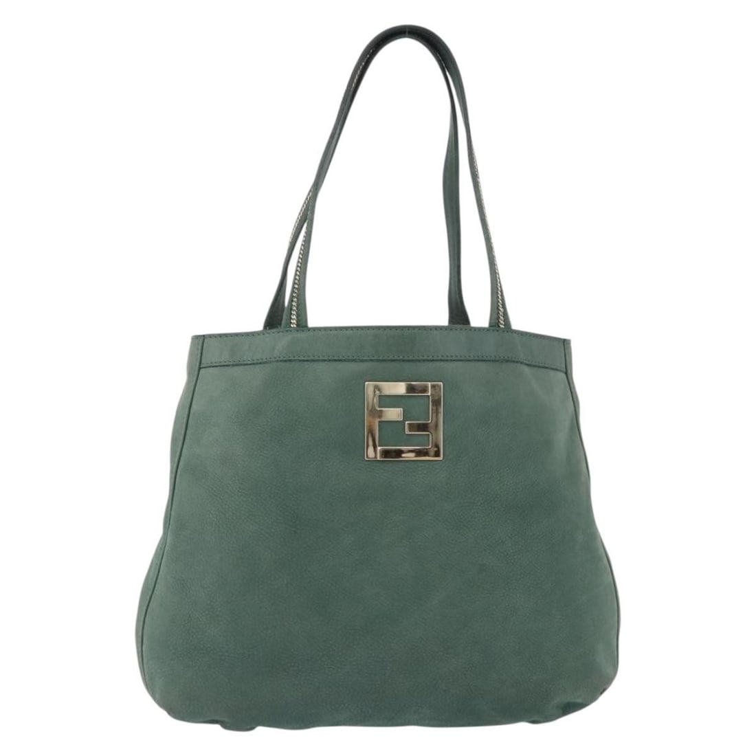 Fendi Vintage Tote Green Leather Handbag Made in Italy: Fendi Vintage Tote Green Leather Handbag Made in Italy Vintage Fendi tote in green leather, designed for women and made in Italy. It is described as being in good overall condition, with visible signs