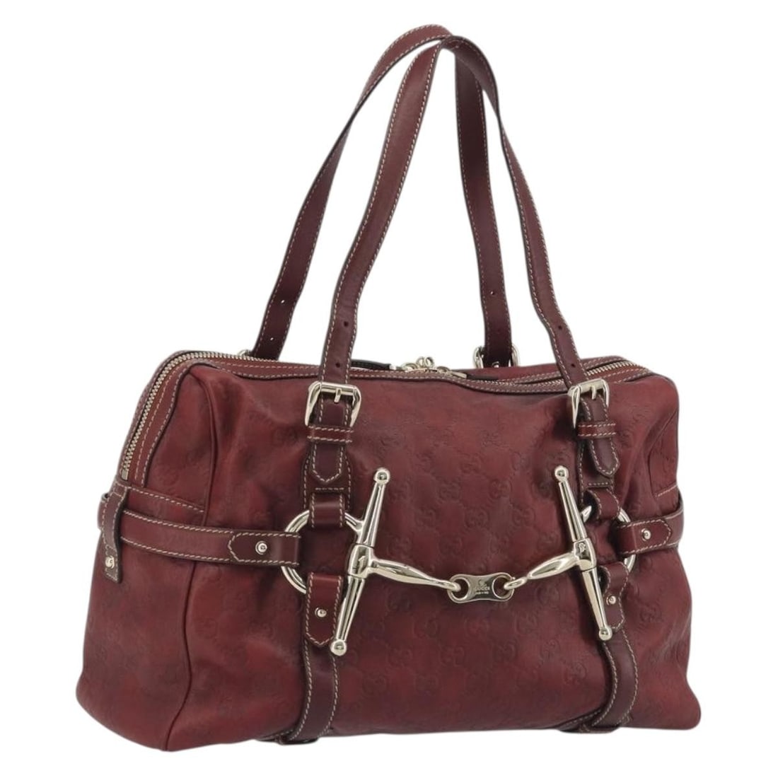 Gucci 163290 Guccissima Boston Bag Red Leather GG Canvas: Gucci 163290 Guccissima Boston Bag Red Leather GG Canvas Gucci Guccissima Boston bag in red leather and GG canvas with gold-tone accents. Made in Italy, this women's handbag is offered in excellent co