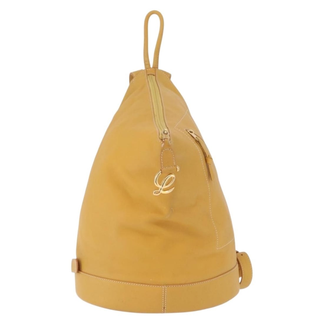 Loewe Anton yellow leather shoulder bag: Loewe Anton yellow leather shoulder bag Loewe Anton leather bag in yellow with a good overall condition. It shows light wear and marks to the exterior, light wear and shaved corners, wear and deformat
