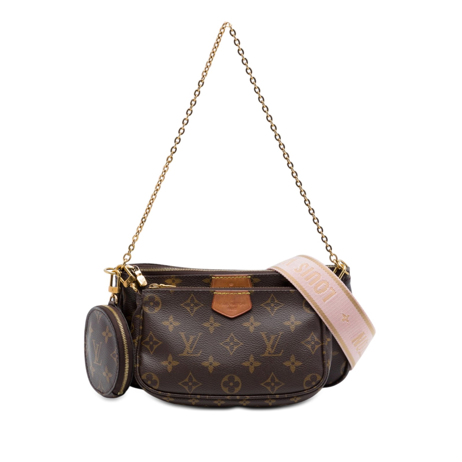 Louis Vuitton Monogram Multi Pochette Bag with Coin Pouch (1 of 6)