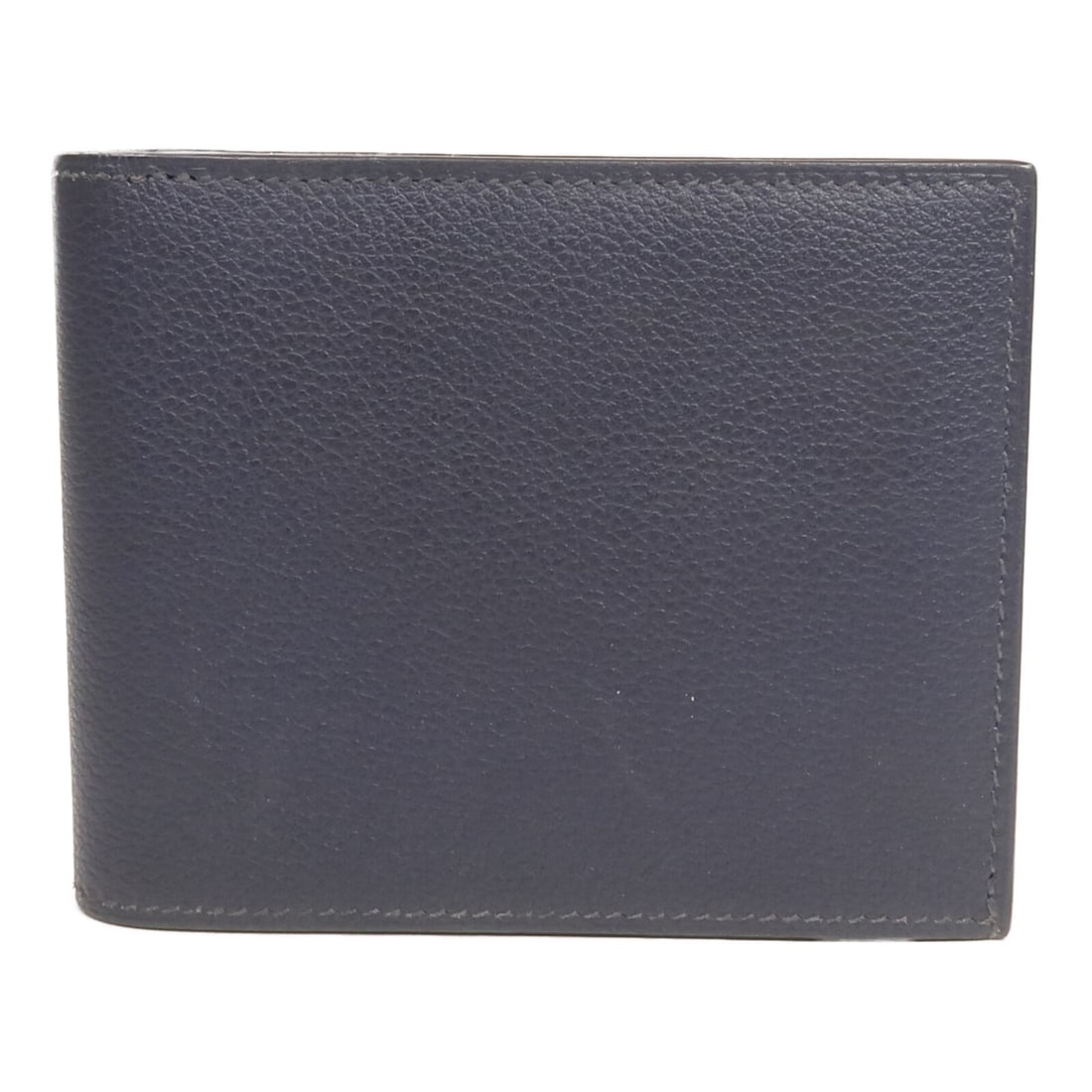 Hermes Copernic MC2 Bifold Wallet Evercolor Calfskin Bleu Nuit: Hermes Copernic MC2 Bifold Wallet Evercolor Calfskin Bleu Nuit Hermes Copernic MC2 is a bi-fold wallet in Bleu Nuit navy Evercolor leather with calfskin (cowhide) construction. It is designed for mens