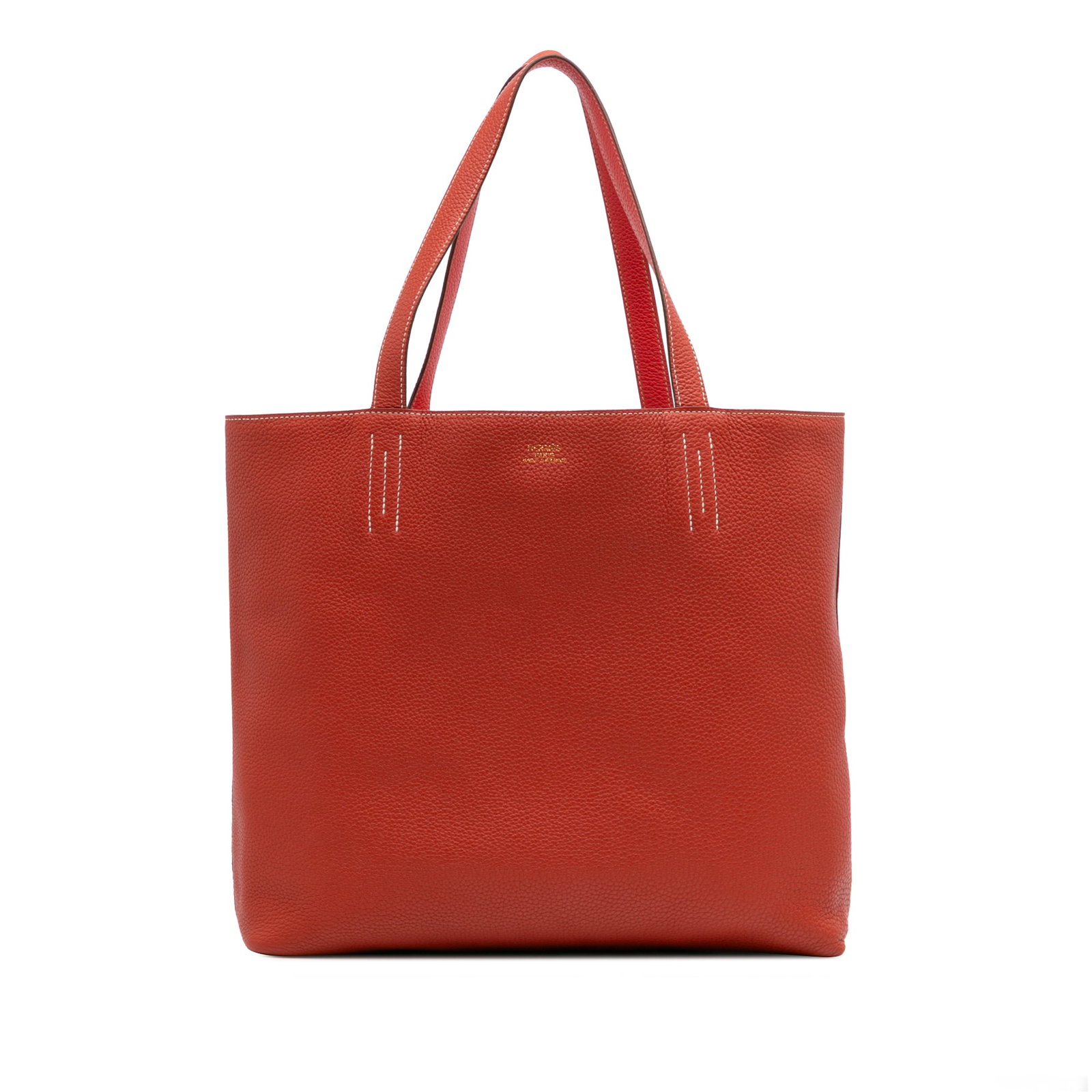 Hermes Double Sens 36 Clemence Leather Tote Bag (1 of 10)