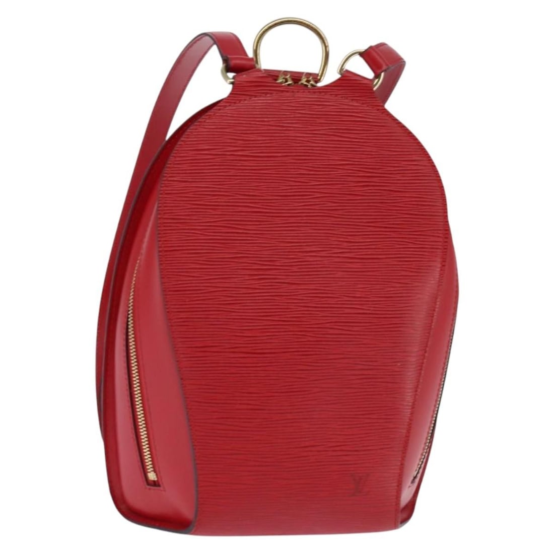 LOUIS VUITTON Epi Mabillon Backpack Castilian Red M52237 Auth: LOUIS VUITTON Epi Mabillon Backpack Castilian Red M52237 Auth This Louis Vuitton Epi Mabillon Backpack in striking Castilian Red is a stylish accessory for any fashion enthusiast. Crafted from durable