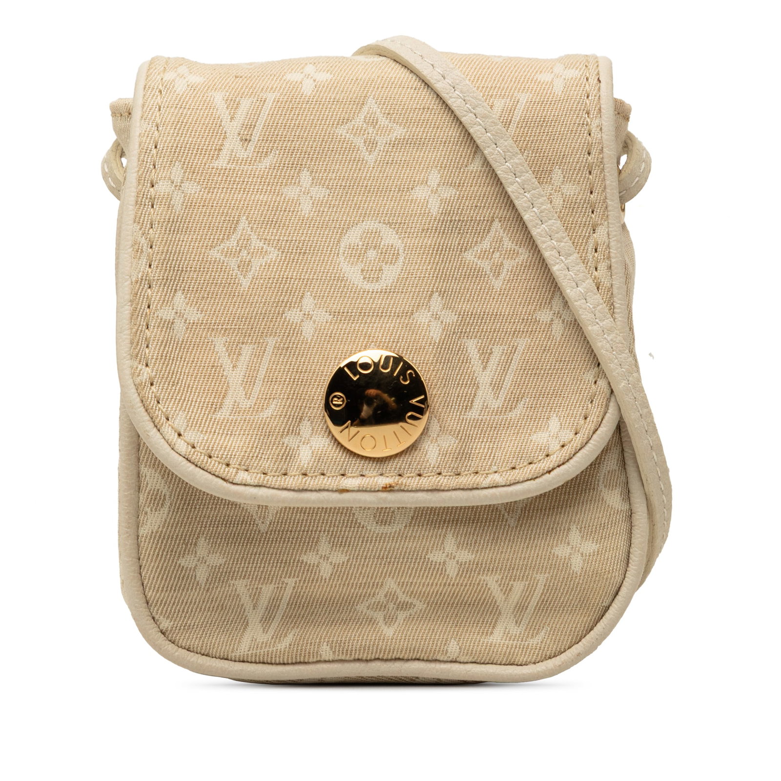 Louis Vuitton Pochette Cancun Mini Lin Monogram Shoulder Bag (1 of 9)