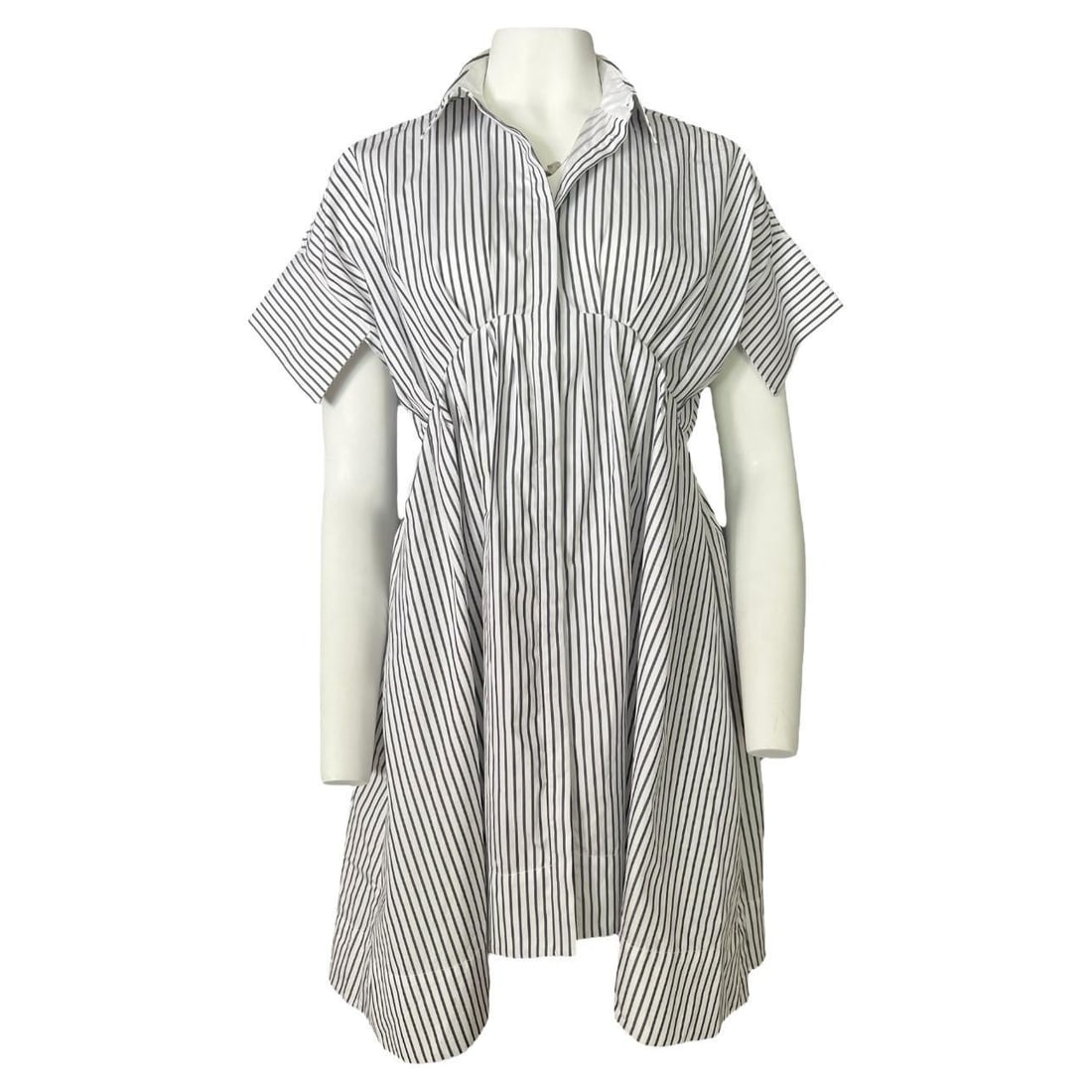 Victoria Victoria Beckham Mini Dress White Black Size 6 (1 of 9)